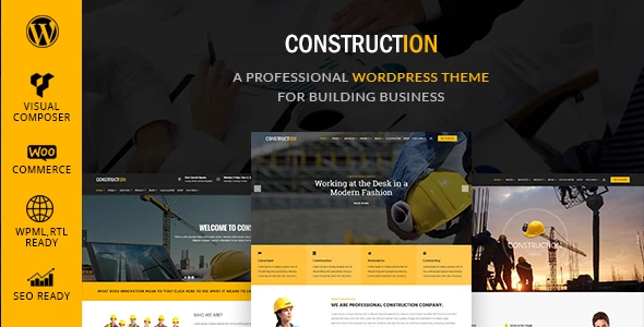 Construction – Building & Renovation WordPress Theme